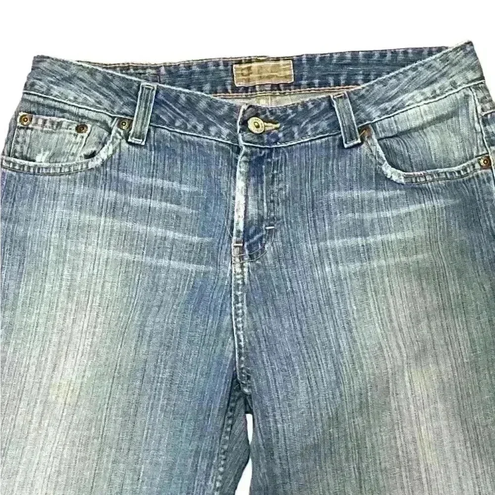 BKE Easy Street Stretch Denim Jeans Size 30/31.5 light wash - Picture 5 of 7